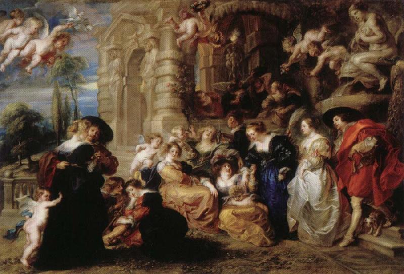 Peter Paul Rubens Garden of Love Sweden oil painting art